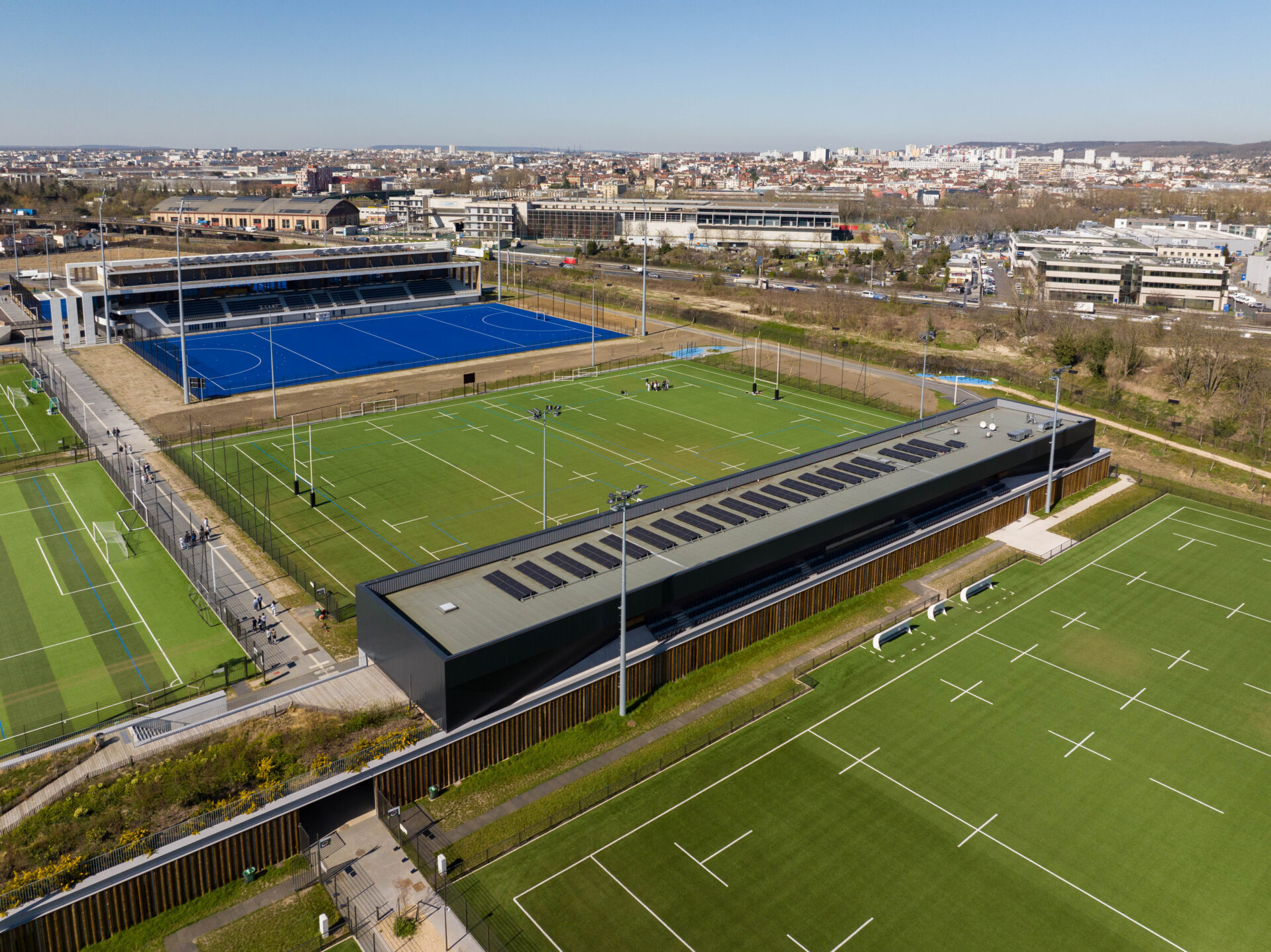 Stade Yves du Manoir drone 8